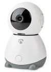 NEDIS IP-camera Wi-Fi Binnen 1080p Micro SD Cloud Bewegingssensor Kantelbaar Nachtzicht Android iOS Grijs-Wit thumbnail (2 of 9)