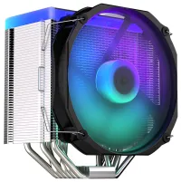Endorfy CPU охладител Fortis 5 ARGB 140 мм вентилатор 6 топлинни тръби PWM nanoreset контролер (1 of 10)