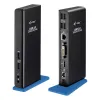 I-tec dockingstation ADVANCE DUAL VIDEO Full HD+ 2048x1152 2x USB 3.0 4x USB 2.0 HDMI DVI LAN-lyd thumbnail (1 of 2)