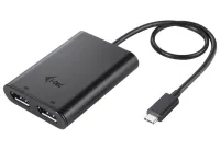 Adaptateur vidéo i-tec USB-C Dual 4K 60 Hz (simple 8K 30 Hz) Display Port (1 of 1)