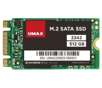 UMAX SSD 512GB вътрешен M.2 2242 SATAIII 3D TLC (1 of 1)