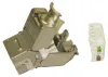 XtendLan Keystone jack RJ45 snap-on CAT6A STP namestitev brez orodja thumbnail (2 of 3)