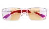 Gafas gaming AROZZI VISIONE VX-800 Blanco blanco-rojo monturas cristal ámbar thumbnail (2 of 6)