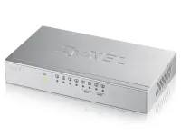 ZyXEL GS-108Bv3 8-portars 10 100 1000 Gb QoS-portar 802.3az (grön) skrivbordsmetallfodral (1 of 2)