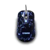 Mouse OP-636B, gaming, wired, laser, 3200 dpi, LED backlight, USB, black-blue thumbnail (3 of 3)