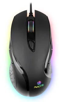 Maus GMX-125, Kabel, Gaming, 8 Knäppercher, 7200dpi, LED Géigeliicht, USB (1 of 3)