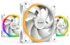 Be quiet! ventilátor Light Wings White 120mm PWM 3-pack biely