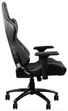 MSI gaming office chair MAG CH120I black and silver brake on wheels thumbnail (4 of 7)