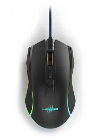 URage Reaper 210 Gaming Muis, Bedraad, Optisch, Verlicht, 4800 DPI, 6 Knoppen, USB, Zwart (1 of 3)