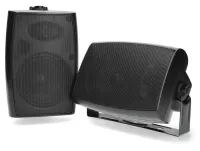 Altoparlanti bluetooth NEDIS 2.0 stereo potenza 180 W IPX5 BT 5.0 jack 35 mm nero (1 of 5)