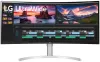 LG monitor 38WN95CP kumer IPS 38" 21:9 3840x1600 1000:1 1ms 450cd 2xHDMI DP Thunderbolt USB kõlar valge