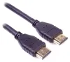 PremiumCord HDMI 2.1 Ardluais + cábla Ethernet 8K@60Hz nascóirí órphlátáilte 5m dubh