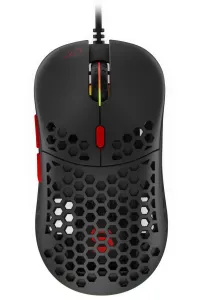 Игровая мышь SPC Gear LIX+, проводная, оптическая, PMW3360, 800-12000dpi, 1000Hz, 6 кнопок, RGB, USB (1 of 6)