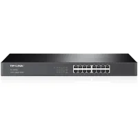 TP-Link TL-SG1016 lüliti 16x 10 100 1000Mbps 19" rack-mount (1 of 1)