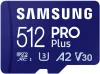 SAMSUNG PRO Plus MicroSDXC 512GB + USB-sovitin CL10 UHS-I U3 A2 V30 thumbnail (2 of 3)