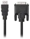 NEDIS cable HDMI connector HDMI plug - 24 + 1-pin plug DVI-D black blister 3m thumbnail (2 of 2)