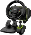 GENIUS GX Gaming Steering Wheel SpeedMaster X2 Wired USB 1080° Rotation and Vibration Pedals Shifter for PCXboXN and PS