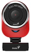 GENIUS webcam QCam 6000 red Full HD 1080P USB2.0 microphone