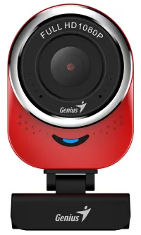 Веб-камера GENIUS QCam 6000 червоний Full HD 1080P USB2.0 мікрофон (1 of 2)