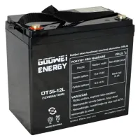 Akumulator zapasowy GOOWEI ENERGY Pb VRLA GEL 12V 55Ah (OTL55-12) (1 of 2)