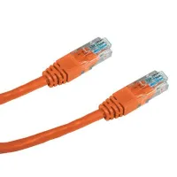 Патч-кабель DATACOM UTP CAT5E 1м помаранчевий (1 of 1)