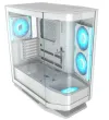 COUGAR PC dėklas FV270 White Mid Tower grūdinto lenkto stiklo perimetro greitai nuimami oro filtrai iki 9 ventiliatorių thumbnail (3 of 38)