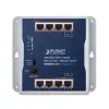 Planet Industrial Flat Switch 8x 1Gb 8x PoE 30 120W 48-56V IP30 -20 60st Fanless thumbnail (2 of 3)