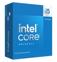 INTEL Core i5-14600KF Raptor Lake R LGA1700 макс. 53 ГГц 6P+8E 20T 24 МБ 125 Вт TDP без VGA BOX (1 of 1)