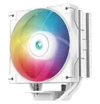 DEEPCOOL refroidisseur AG400 ARGB ventilateur 120mm ARGB 4x caloducs PWM pour Intel et AMD blanc (1 of 7)