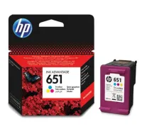 HP inktcartridge 651 Driekleuren C2P11AE origineel (1 of 1)