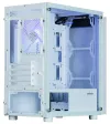 Zalman case T4 Plus miniT 1x120mm вентилатор ARGB USB 2.0 USB 3.0 закалено стъкло бяло thumbnail (9 of 9)