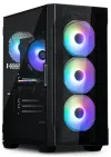 Корпус Zalman I3 Neo Middle Tower ATX 4x120 ARGB вентилятор 2xUSB 3.0 1xUSB 2.0 скляна передня панель і бічні панелі чорні thumbnail (1 of 3)