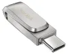 SanDisk Ultra Dual Drive Luxe USB-C 32GB USB 3.0 Typ-C USB 3.0 Typ-A strieborný thumbnail (2 of 5)