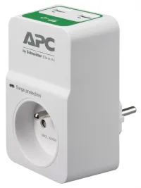 APC-overspanningsbeveiliging Essential SurgeArrest PM1WU2-FR 1x stopcontact 2x USB (1 of 3)