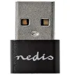 NEDIS-adapter USB-stik USB 2.0 A – USB-C-stik sort blister thumbnail (4 of 4)