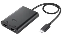 I-tec USB-C двоен 4K 60Hz (единичен 8K 30Hz) HDMI видео адаптер (1 of 1)