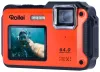 Rollei Sportsline 64 Selfie 64 MPix 16x zoom 28" LCD+ 2" LCD 4K βίντεο Αδιάβροχο 5m Πορτοκαλί