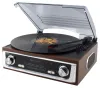 Soundmaster PL196H gramofon s rádiem FM FM-ST Radio Retro design
