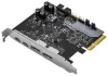 ASRock Thunderbolt 4 AIC R2.0 PCI-E 3.0 Intel JHL8540 Thunderbolt 4 valdiklis 2x Thunderbolt 4 2x DP IN thumbnail (1 of 3)