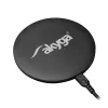 Akyga Wireless Charging Pad 5-12V max 15W Super Fast Charge 3.0 USB-C μαύρο 1m