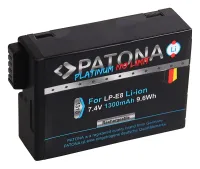 PATONA batteria per foto Canon LP-E8 LP-E8+ 1300mAh Li-Ion PLATINUM (1 of 2)