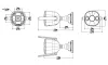 IP-камера Uniarch by Uniview UHO-B2D-M3F3D Bullet 3Mpx 2.8mm 1296p Wi-Fi SD Mic&Speaker Color Night IP67 Onvif thumbnail (2 of 2)