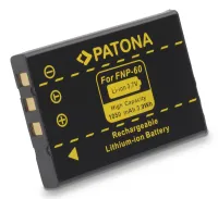 Μπαταρία PATONA για φωτογραφία Fuji NP-60 1050mAh (1 of 1)