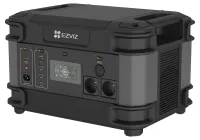 Stacja ładująca EZVIZ PS1300 moc 2000W akumulator LFP pojemność 1,324Wh 13 portów waga 2,3kg czarny (1 of 4)