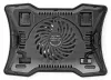 NEDIS laptopstandaard universeel voor laptops tot 17" 1x ventilator 125 mm USB kunststof-metaal zwart thumbnail (5 of 5)