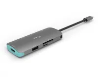 I-tec Dockingstatioun USB-C Metal Nano Dock 4K UHD 3840×2160 3x USB 3.0 HDMI + Stroumversuergung 60 W (1 of 1)