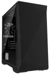 Шкаф Zalman Z1 Iceberg mini Tower ATX 3x120 вентилятор 2xUSB 3.0 1xUSB 2.0 стеклянная боковая черная