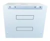 XtendLan 9U 600x450 a parete porta in vetro monopezzo grigio thumbnail (6 of 7)