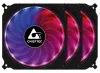 CHIEFTEC Tornado Fan Set 3x 120mm Fan RGB LED RGB Controller Fernsteierung ultra-roueg 16 dBa thumbnail (1 of 7)