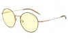 GUNNAR office gaming glasses ELLIPSE BLACK GOLD * amber lenses * BLF 65 * GUNNAR focus thumbnail (1 of 3)